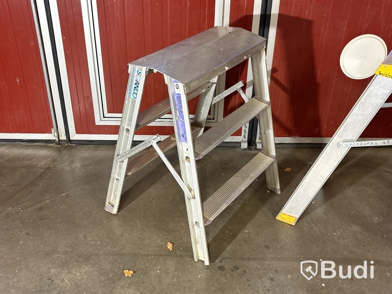 2 st arbetsbockar aluminium