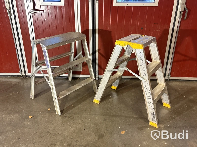 2 st arbetsbockar aluminium