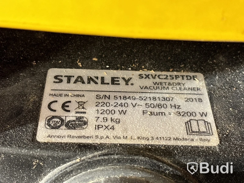 Kompressor & dammsugare Stanley