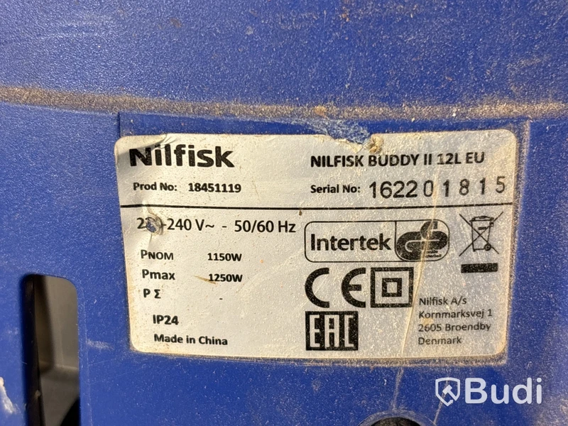 2 st dammsugare Nilfisk