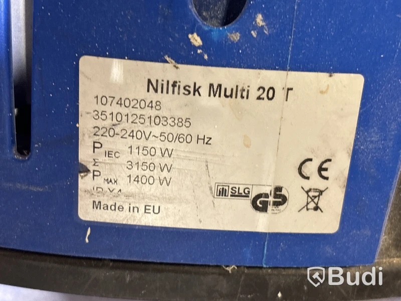 2 st dammsugare Nilfisk