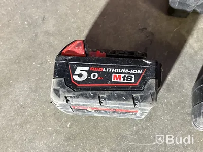 5 st Batterimaskiner Milwaukee