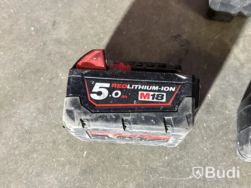 5 st Batterimaskiner Milwaukee
