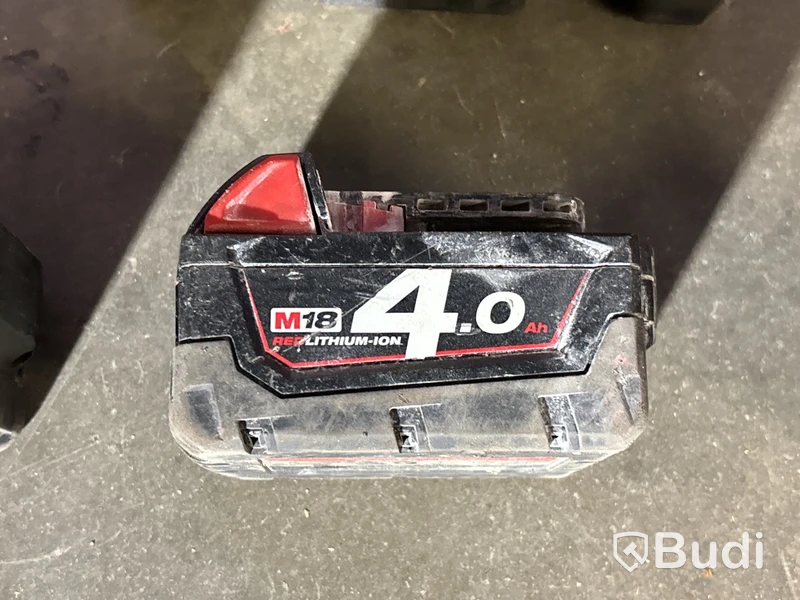 5 st Batterimaskiner Milwaukee