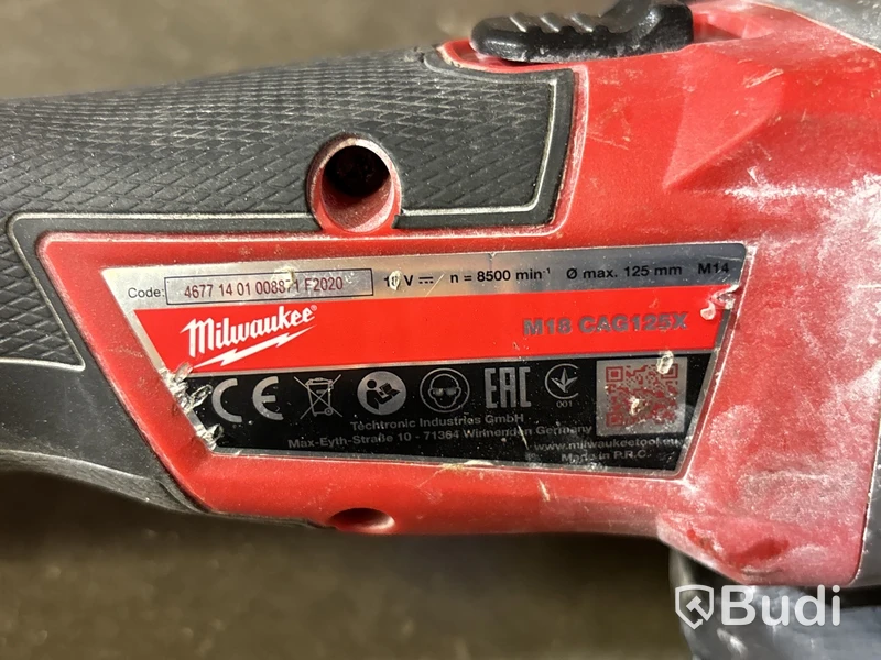 5 st Batterimaskiner Milwaukee