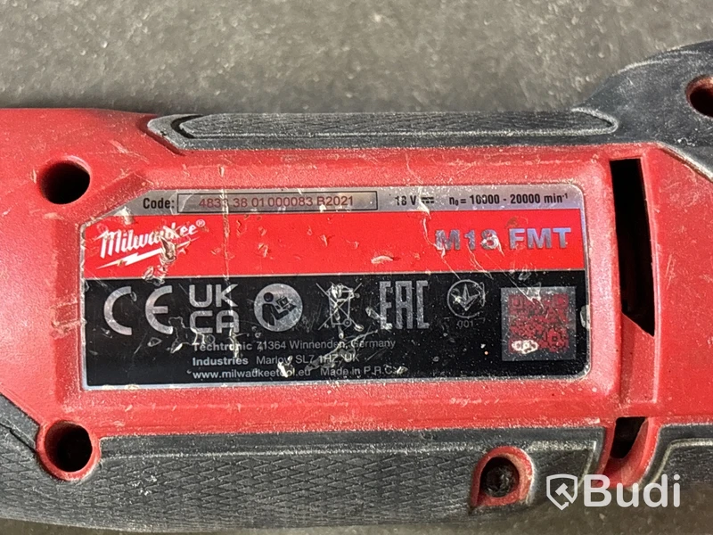 5 st Batterimaskiner Milwaukee