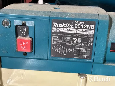 Planhyvel Makita 2012NB