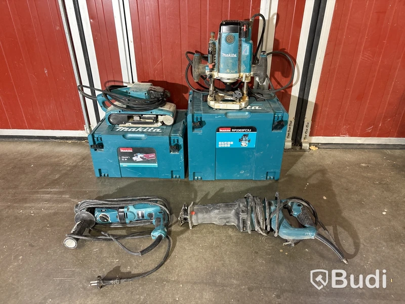 4 st sladdmaskiner Makita