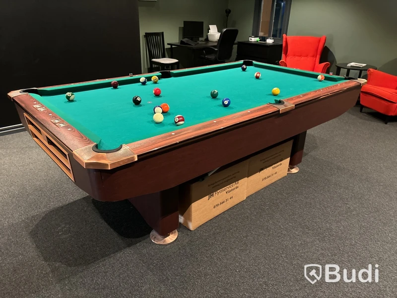 Komplett biljardbord Dynamic Competetion 140x254 cm