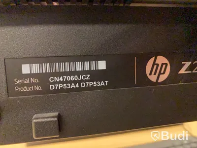 Dataskärmar HP 4st med bordsfäste.