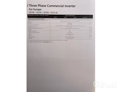 Växelriktare 3-fas SE20K 20 kW