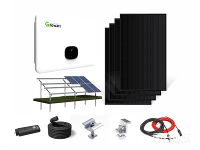 Solcellspaket för markmontage 15 kW ON-grid