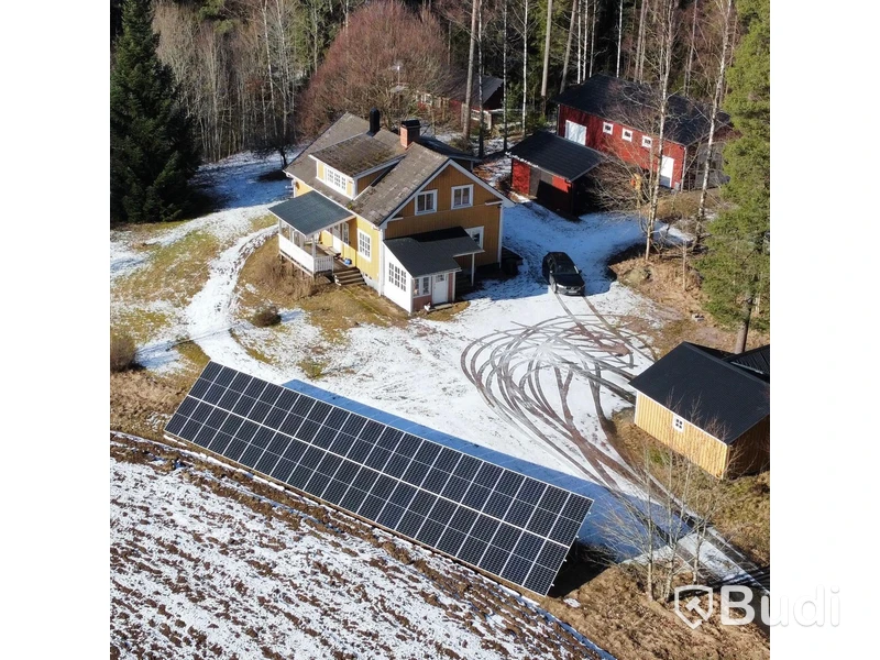 Solcellspaket för markmontage 15 kW ON-grid