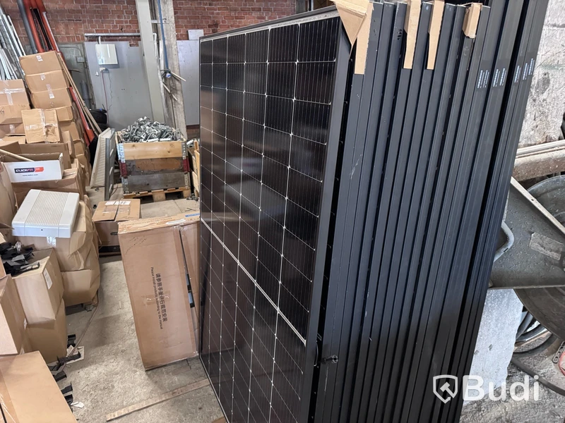 12 st solcellspaneler, Longi 410w, LR5-54HPH-410M