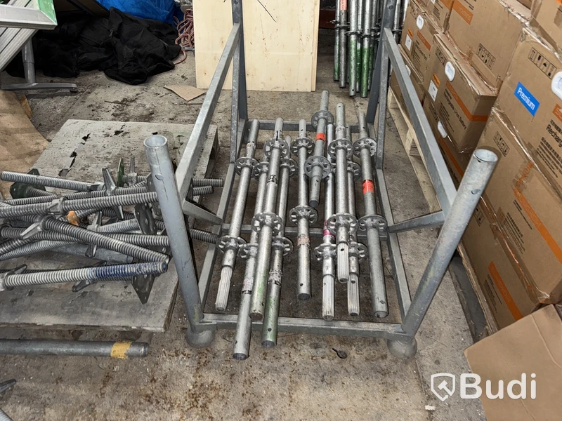 Stort parti byggställning Monzon aluminium samt Altrad/Layher stålställning (Se sista bilden)