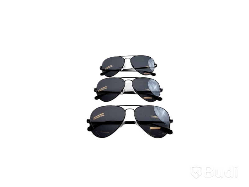 3 st. Solglasögon Nathalie Schuterman, Aviator sunglasses black