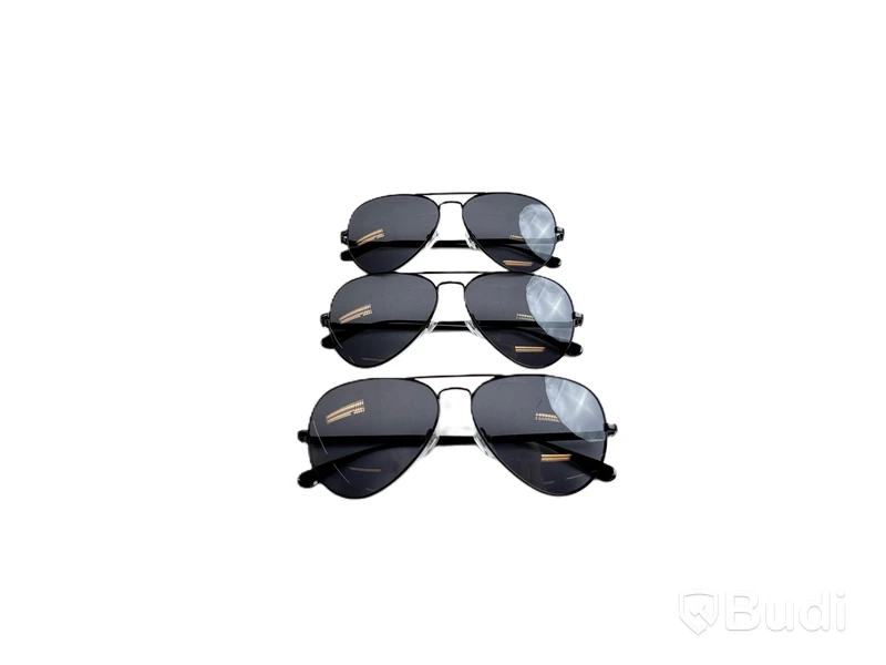 3 st. Solglasögon Nathalie Schuterman: Aviator sunglasses black