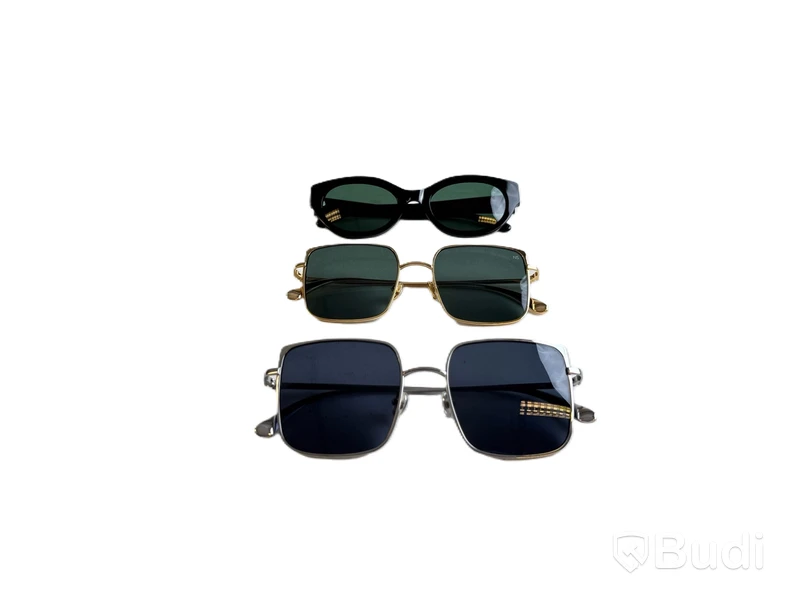 3 st. Solglasögon Nathalie Schuterman: Aurora sunglasses black, Gwyneth sunglasses silver, Gwyneth sunglasses gold