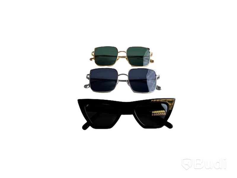 3 st. Solglasögon Nathalie Schuterman: Gwyneth sunglasses gold, Gwyneth sunglasses silver och Billie sunglasses black