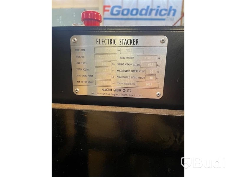 Truck Ledstaplare  Hangcha CDD12-AMC2-L