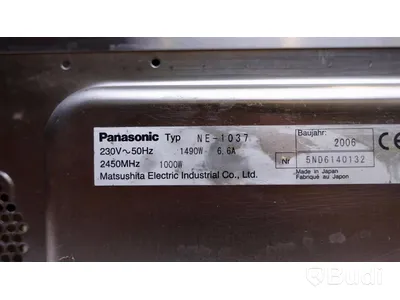 Mikrovågsugn, Panasonic NE-1037