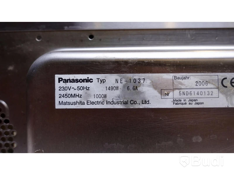 Mikrovågsugn, Panasonic NE-1037