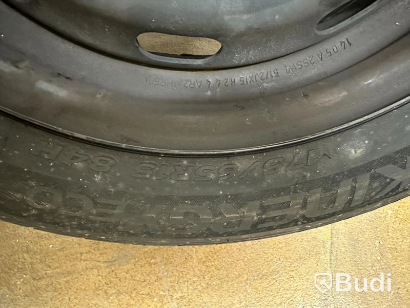 Sommarhjul Hankook Kinergy ECO 175/65 R15", tidigare suttit på MINI Cooper