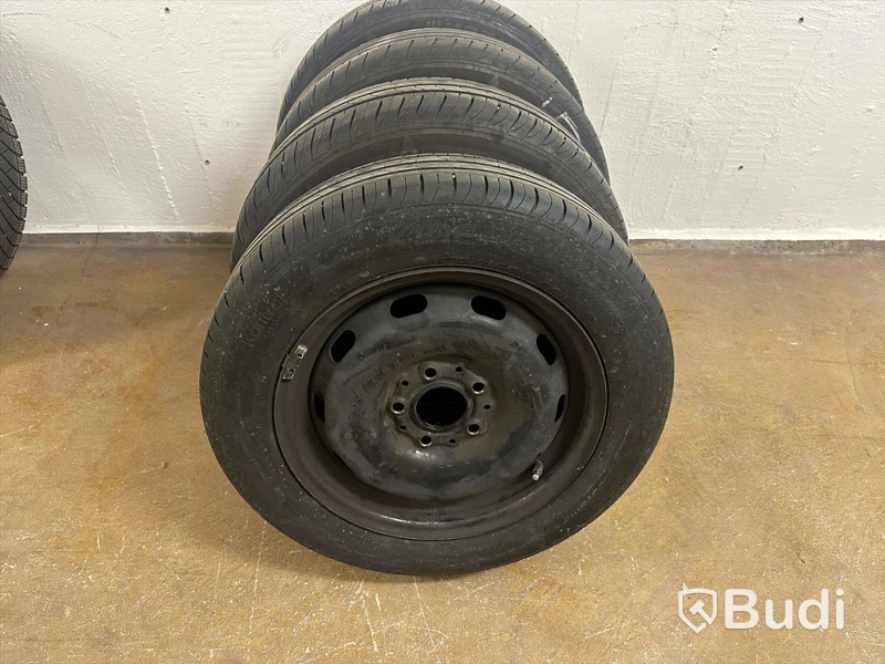 Sommarhjul Hankook Kinergy ECO 175/65 R15", tidigare suttit på MINI Cooper