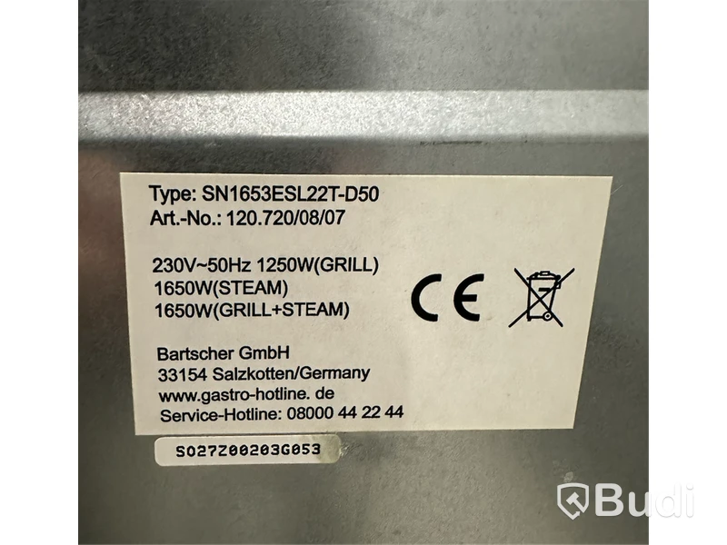 Kombiugn Vital 2 Bartscher
