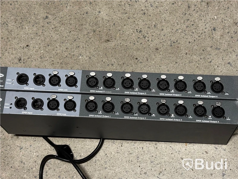 2 st Showtec DMX-split