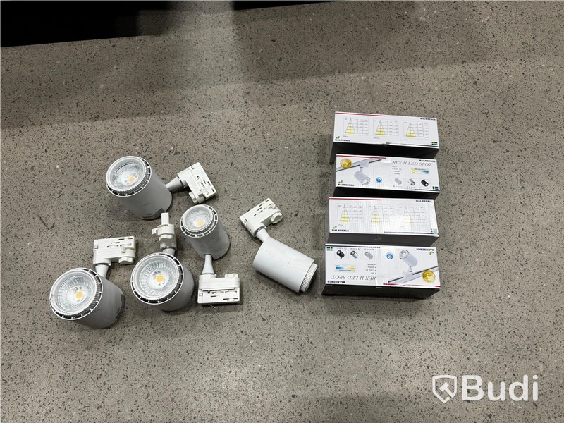 8 st LED-spot för elskena