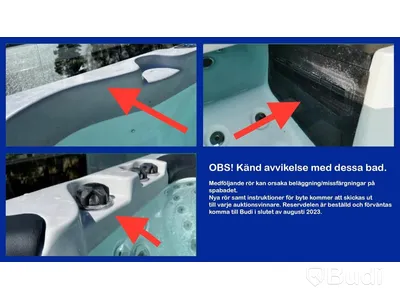 Spabad Jupiter Premium NY i kartong inklusive skyddslock. (Ordinarie pris 68 000 ex moms)