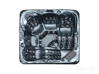 Spabad Luxuz Dark NY i kartong inklusive skyddslock. (Ordinarie pris 89 999 kr) - 1197701