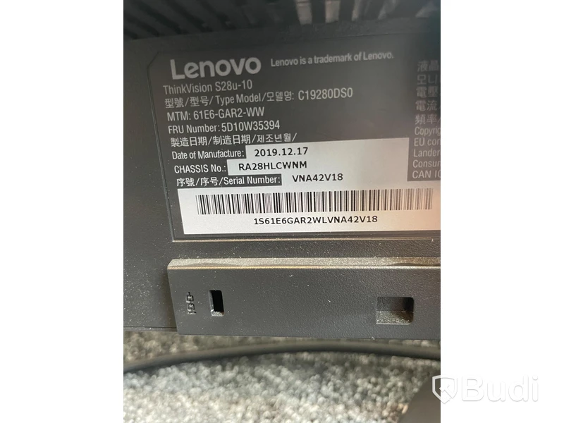 Datorskärm - Lenovo Think vision 28” S28u-10