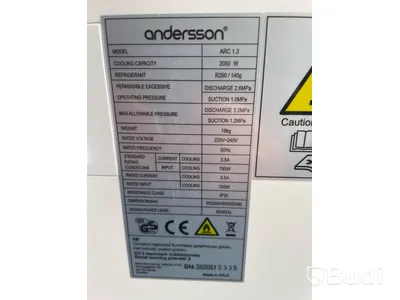 Portabel Luftkonditionering - Andersson ARC 1.3