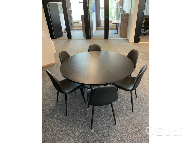 Matgrupp - Bord och 6 st stolar