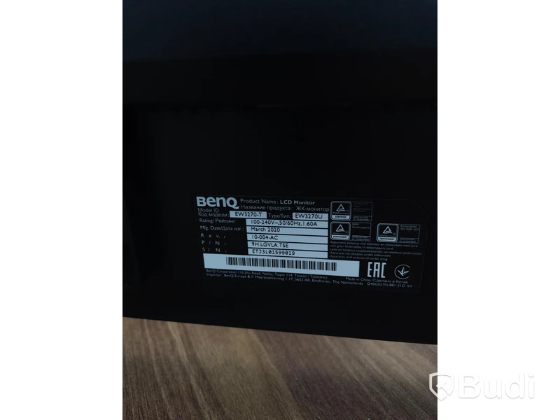 Datorskärm och ljudsystem - Benq LSD monitor, EW3270-T
