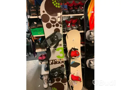 8st begagnade snowboards