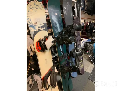 8st begagnade snowboards