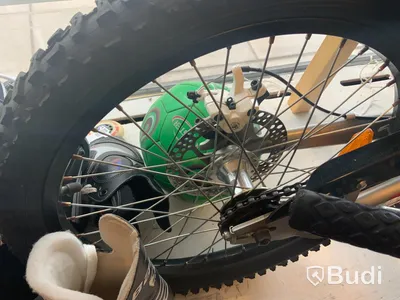 Cykel begagnad 20 tum, dämpad med skivbroms
