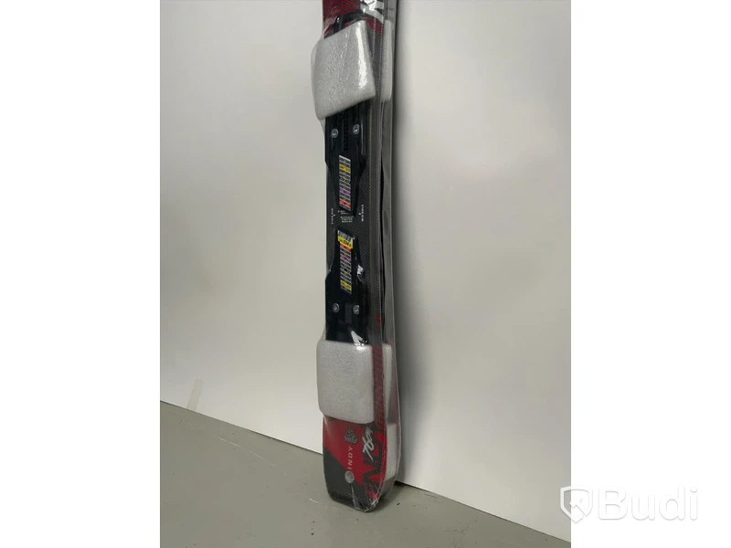 Skidor K2 indy gray/red, L76. Utan bindning