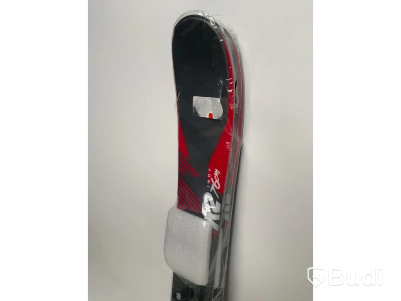 Skidor K2 indy gray/red, L76. Utan bindning