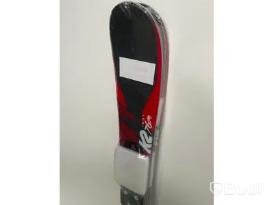 Skidor K2 indy gray/red, L76. Utan bindning