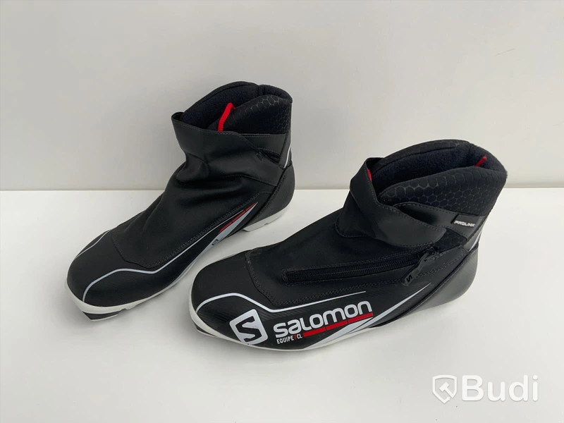 Längdpjäxor. Salomon prolink equipe7cl, Storlek 42