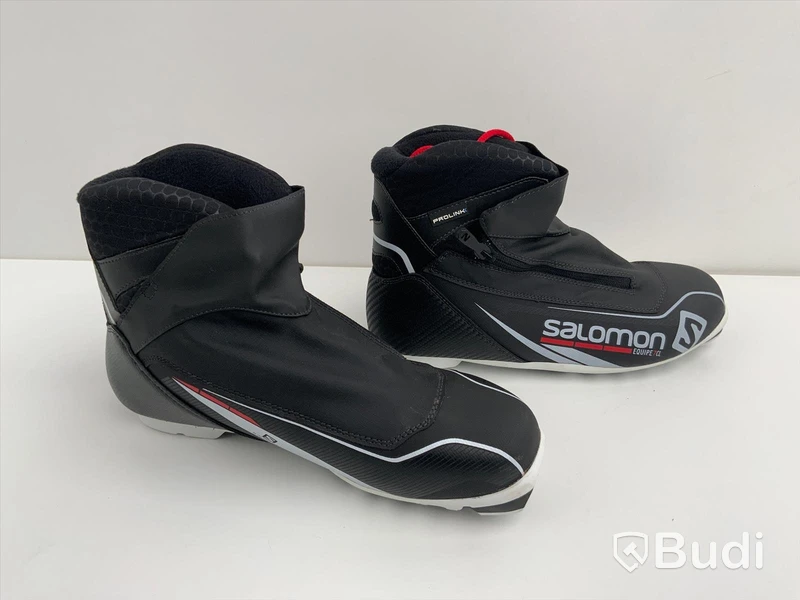 Längdpjäxor. Salomon prolink equipe7cl, Storlek 42