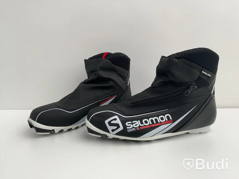 Längdpjäxor. Salomon prolink equipe7cl, Storlek 42