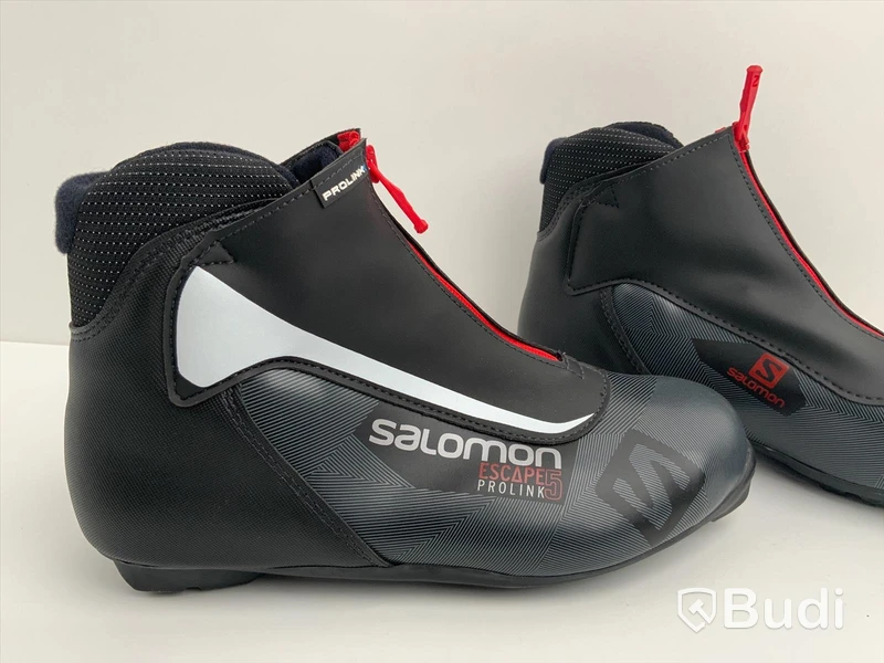 Längdpjäxor. Salomon prolink equipe5, Storlek 42