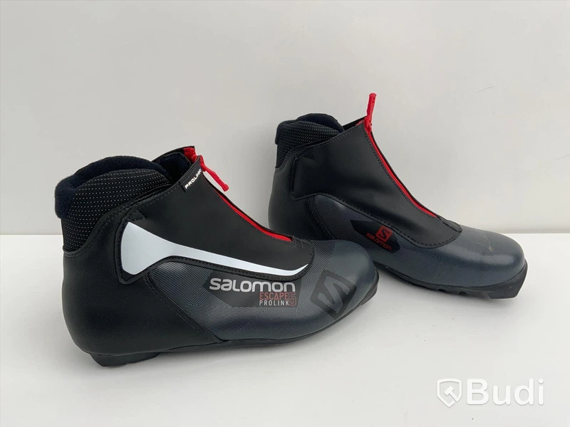 Längdpjäxor. Salomon prolink equipe5, Storlek 42