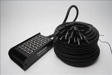 Stage box 16/4 Multicable SUPREME 30 meters Ny, Obruten förpackning.