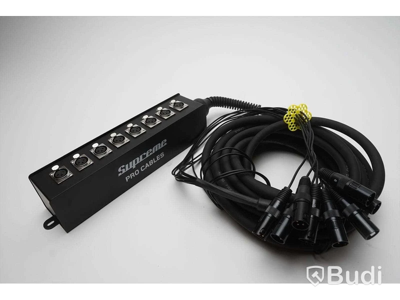 Stage box 8 Multicable SUPREME Ny, Obruten förpackning.
